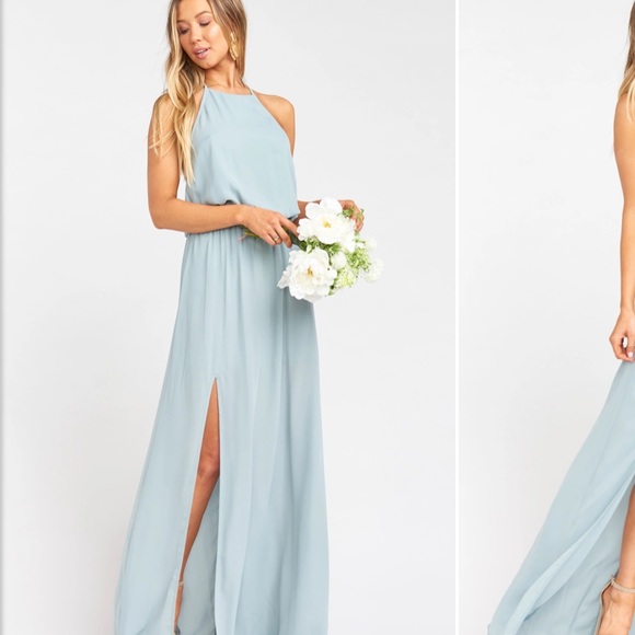 Show Me Your Mumu Heather Halter Dress - Picture 1 of 7